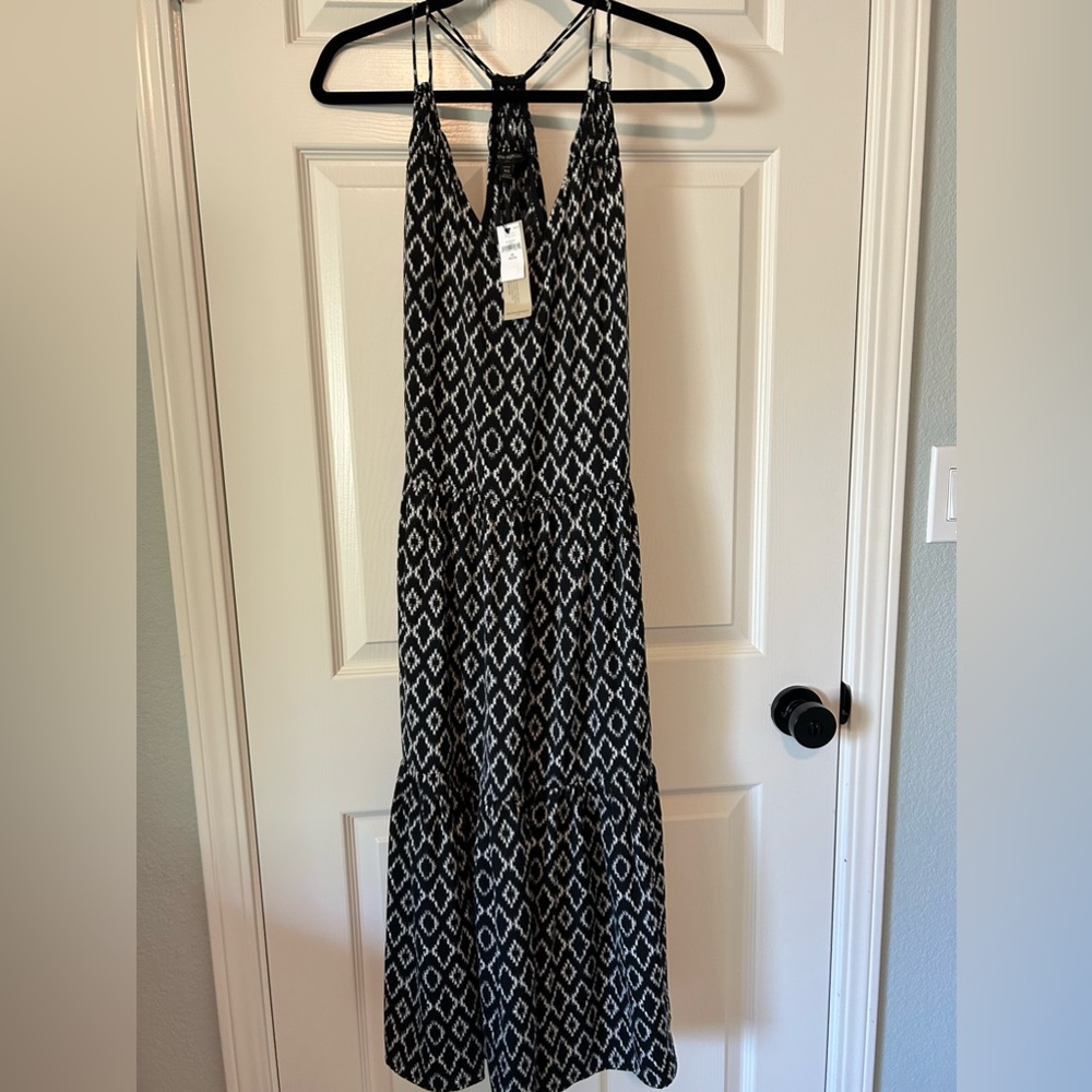 Banana republic strappy maxi dress